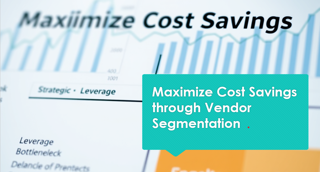 Maximize Cost Savings through Vendor Segmentation
